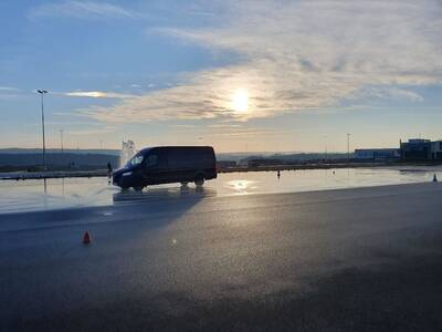 ... souverän und sicher auszuweichen.