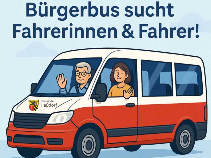 Bürgerbus Heßdorf - Ehrenamtliche Fahrer gesucht