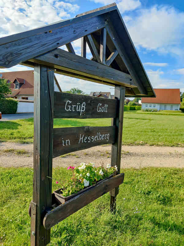 Grüß Gott in Hesselberg