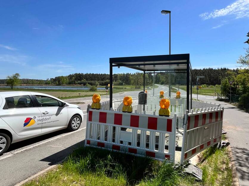 Buswartehäuschen Röhrach - Neubau April 2026