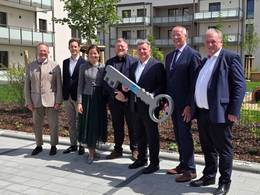 Geschosswohnungsbau Heßdorf Süd Sonnenring - Schlüsselübergabe 08.05.26