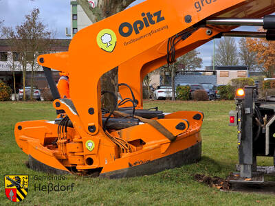 So, jetzt langsam den Griff lösen und den Baum wieder freigeben...