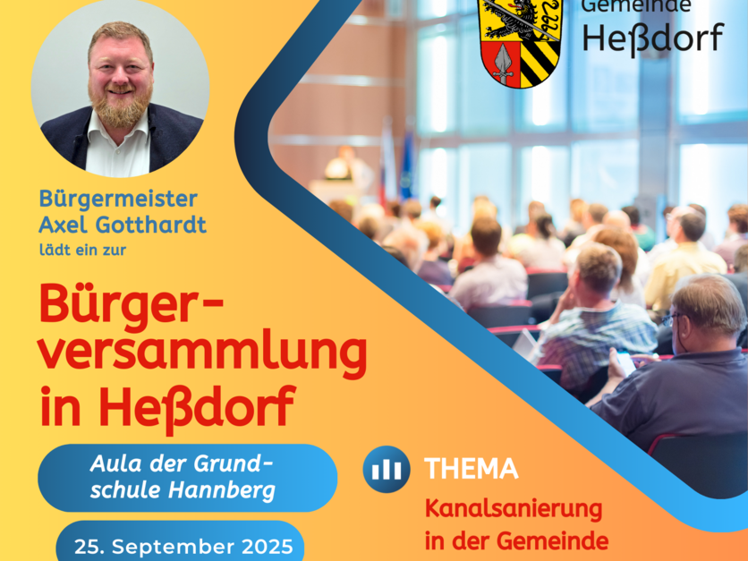 Bürgerversammlung "Kanalsanierung" Heßdorf 25.09.2025