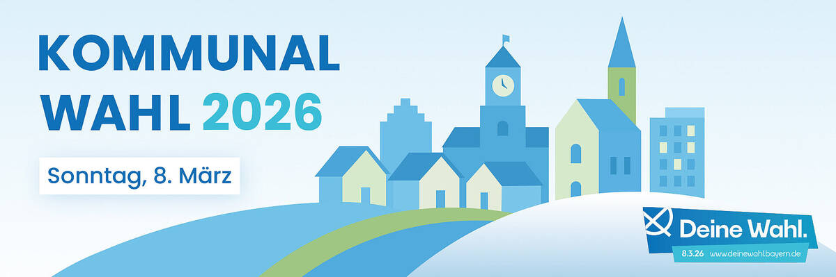 Kommunalwahl 2026 - Banner