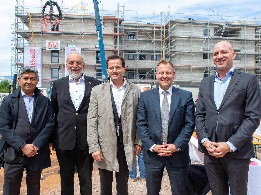 Richtfest Heßdorf Süd am 06.05.2025
