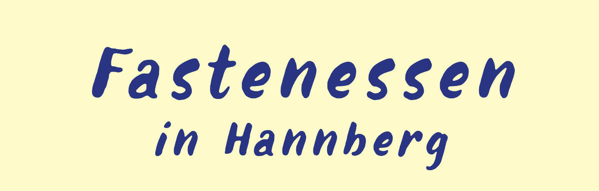 20260322 Fastenessen in Hannberg - Plakat