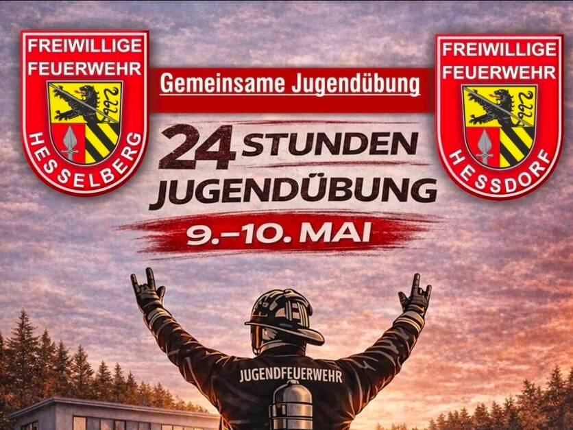 24-Stunden Jugendfeuerwehrübung Heßdorf Hesselberg 2026