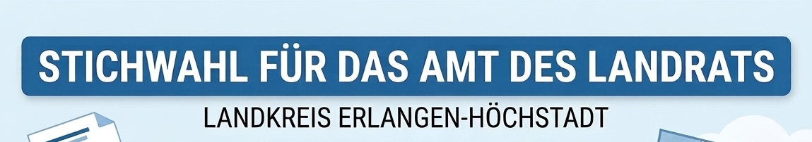 Kommunalwahl 2026: Stichwahl-Termin Landrat 22.03.2026
