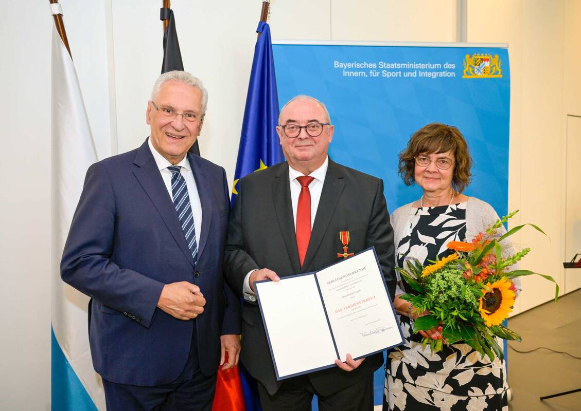 Verdienstkreuz am Bande Reinhard Lugschi / Joachim Hermann / 17.07.2025