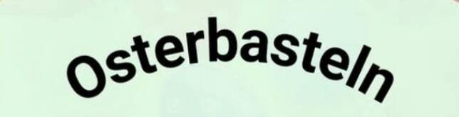Osterbasteln mit GiM