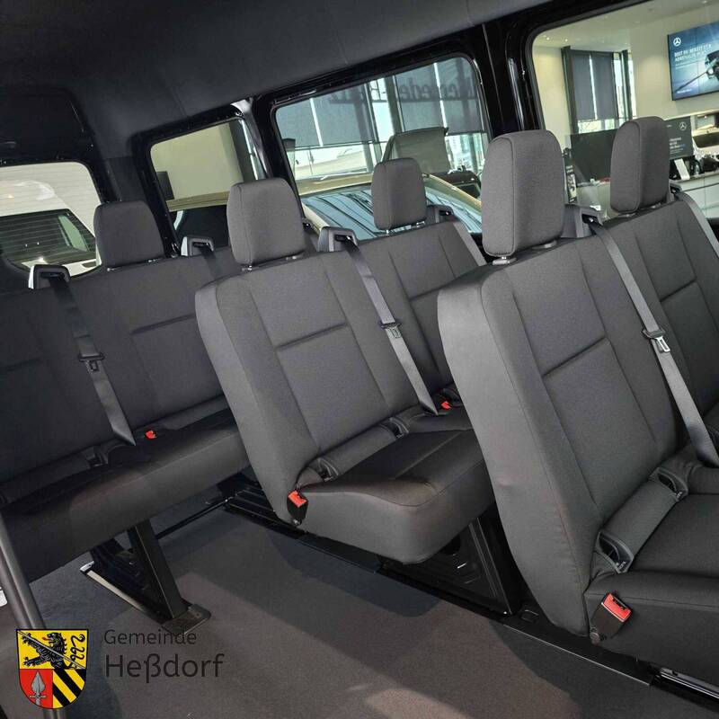 Neuer Bürgerbus Heßdorf - Innenraum