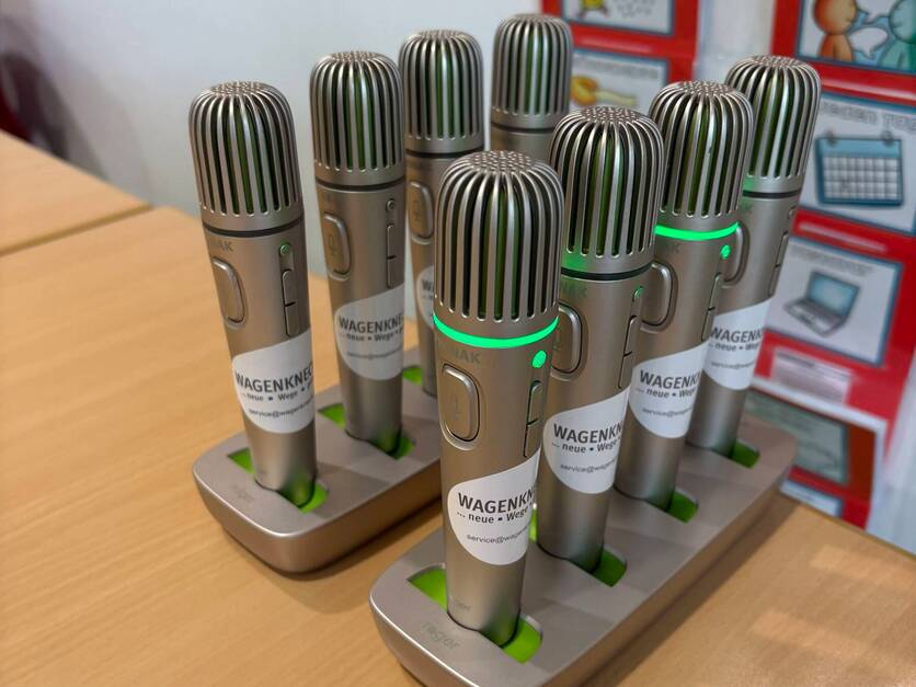 Neue Akustikhöranlage in der Grundschule Hannberg