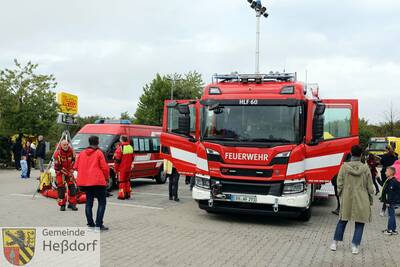 Auch die Werksfeuerwehr von Schaeffler Herzogenaurach stellte sich vor.