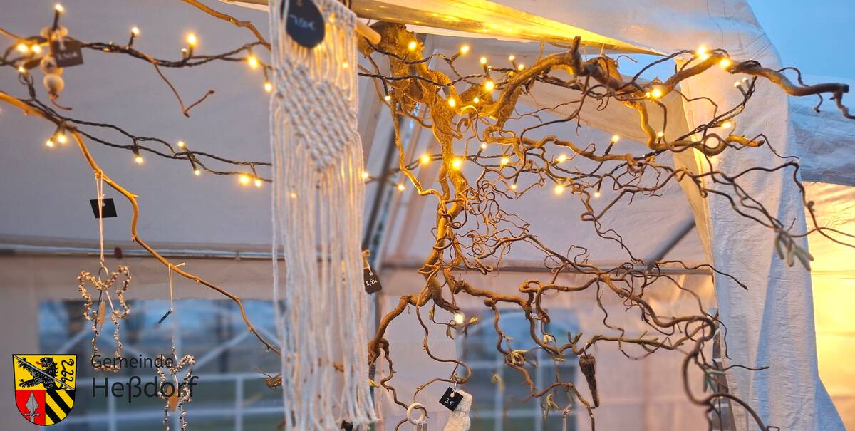 Adventsmarkt der Vereine in Heßdorf 2025 - Deko