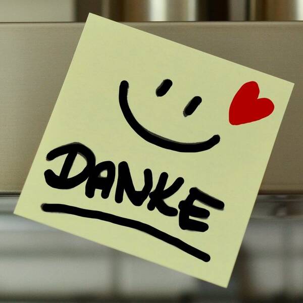 Danke (Symbolbild)