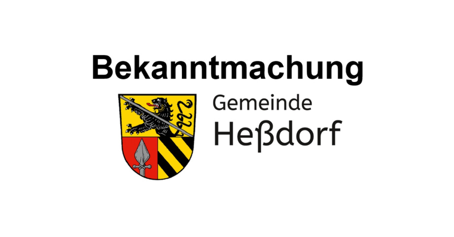 Bekanntmachungen-Gemeinde-Heßdorf-Logo