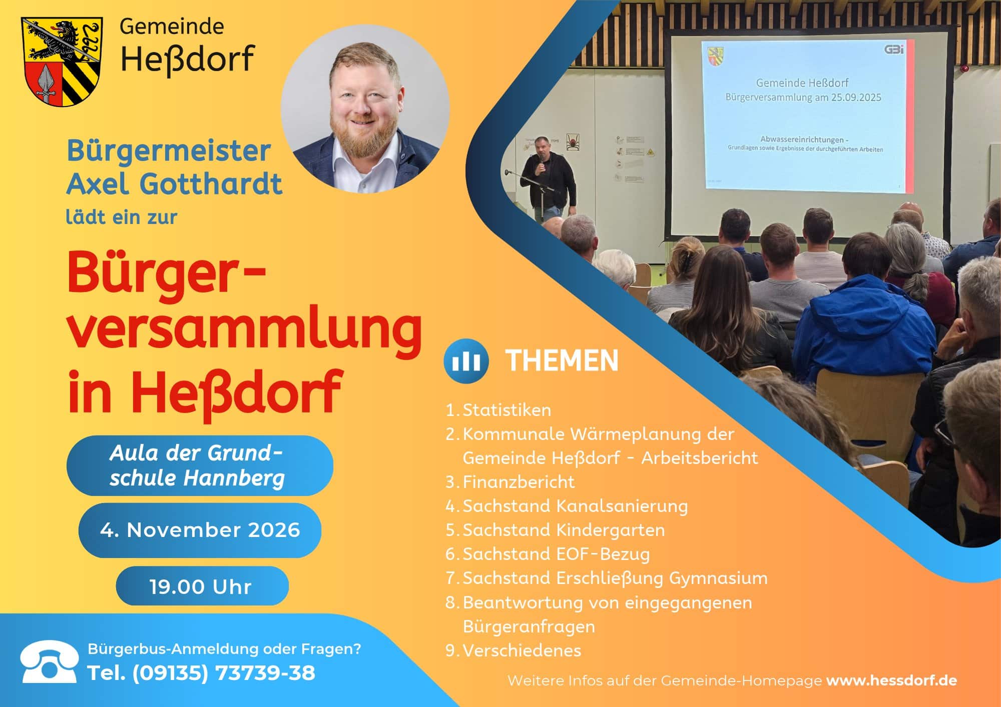 Bürgerversammlung Heßdorf 04.11.2026 Einladung mit TOP