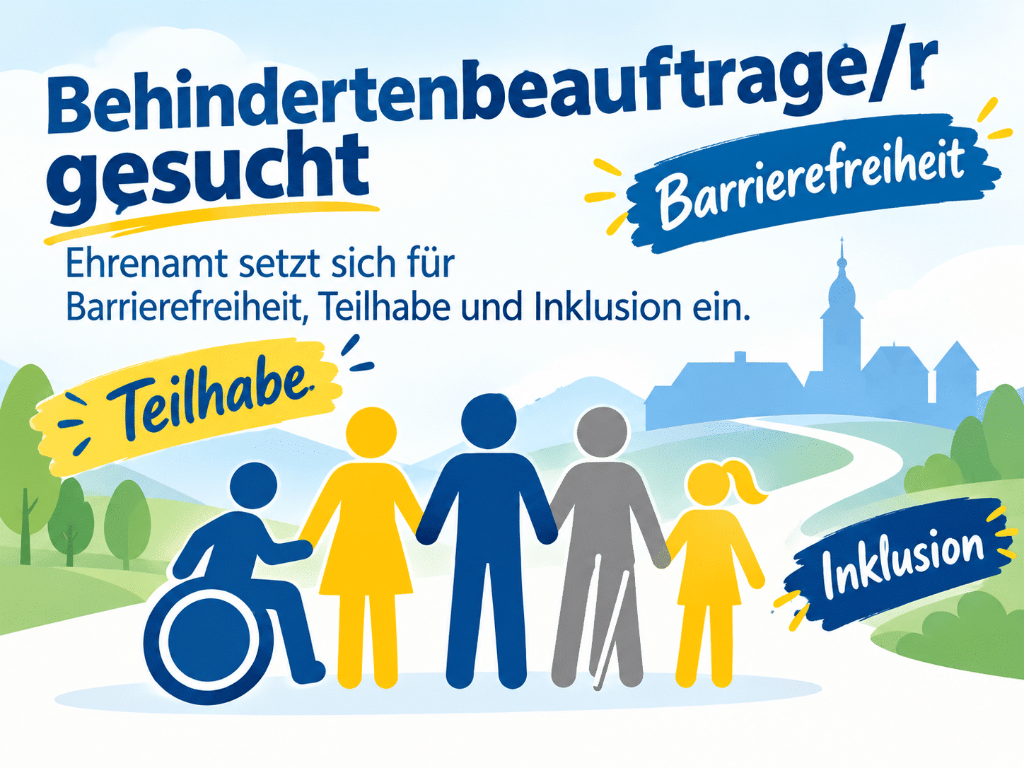 Behindertenbeauftrage/r gesucht
